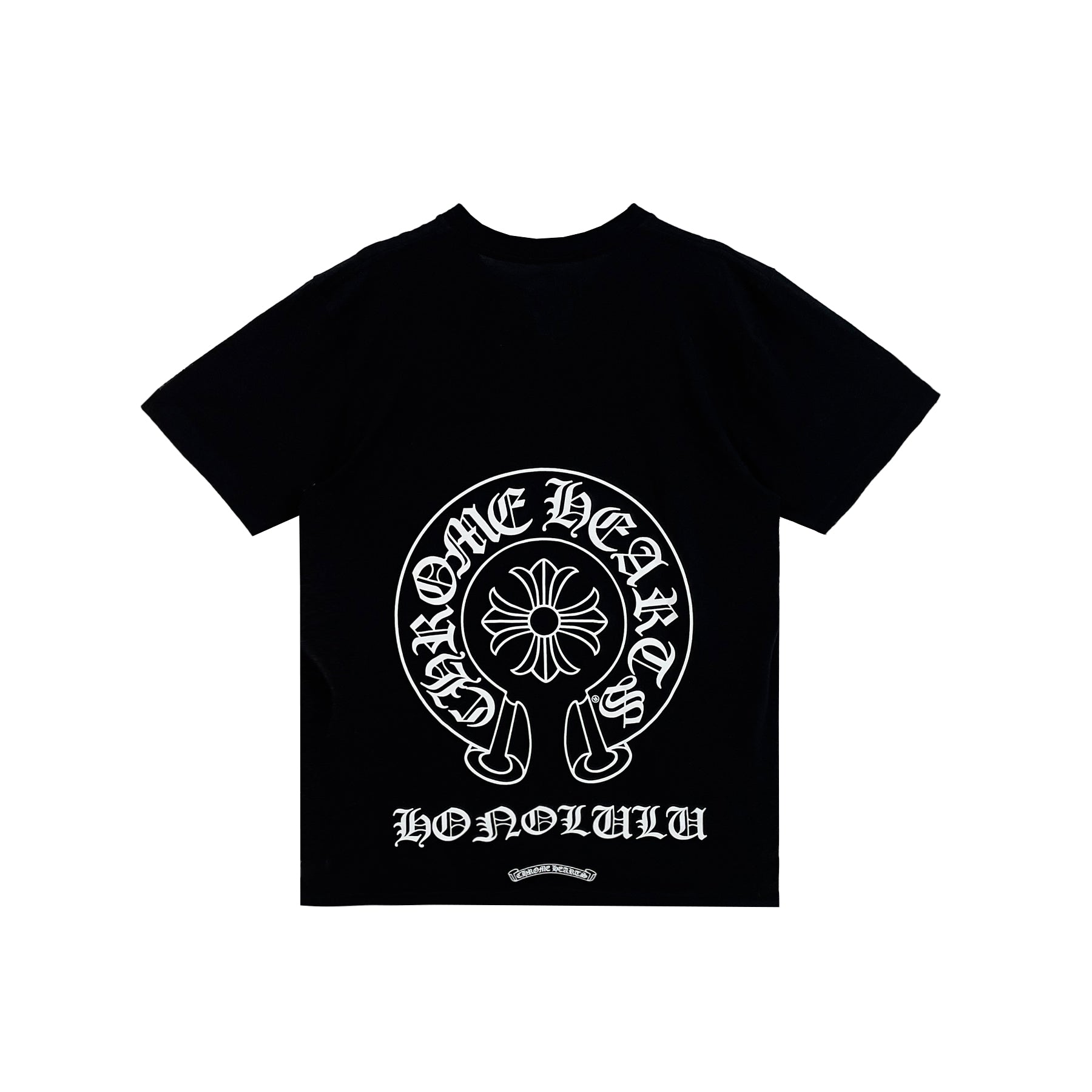 Chrome Hearts Honolulu Exclusive Horseshoe Black Short Sleeve Tee