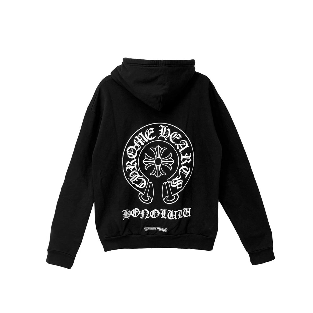 Chrome Hearts Honolulu Exclusive Horseshoe Zip Up Hoodie - SHENGLI ROAD MARKET