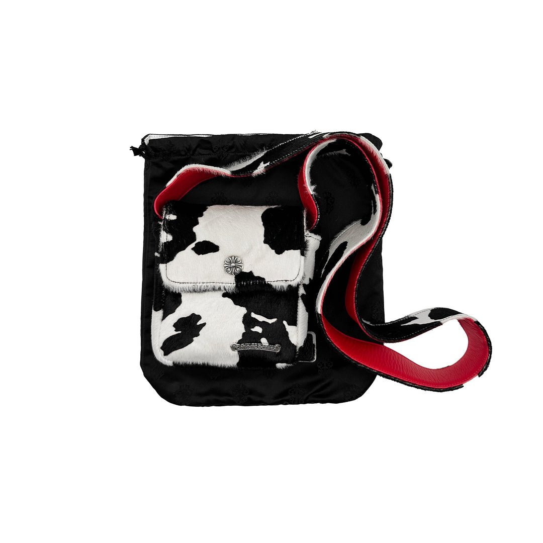 Chrome Hearts Horsehair Cow Stripe Hot Pot Crossbody Bag - SHENGLI ROAD MARKET