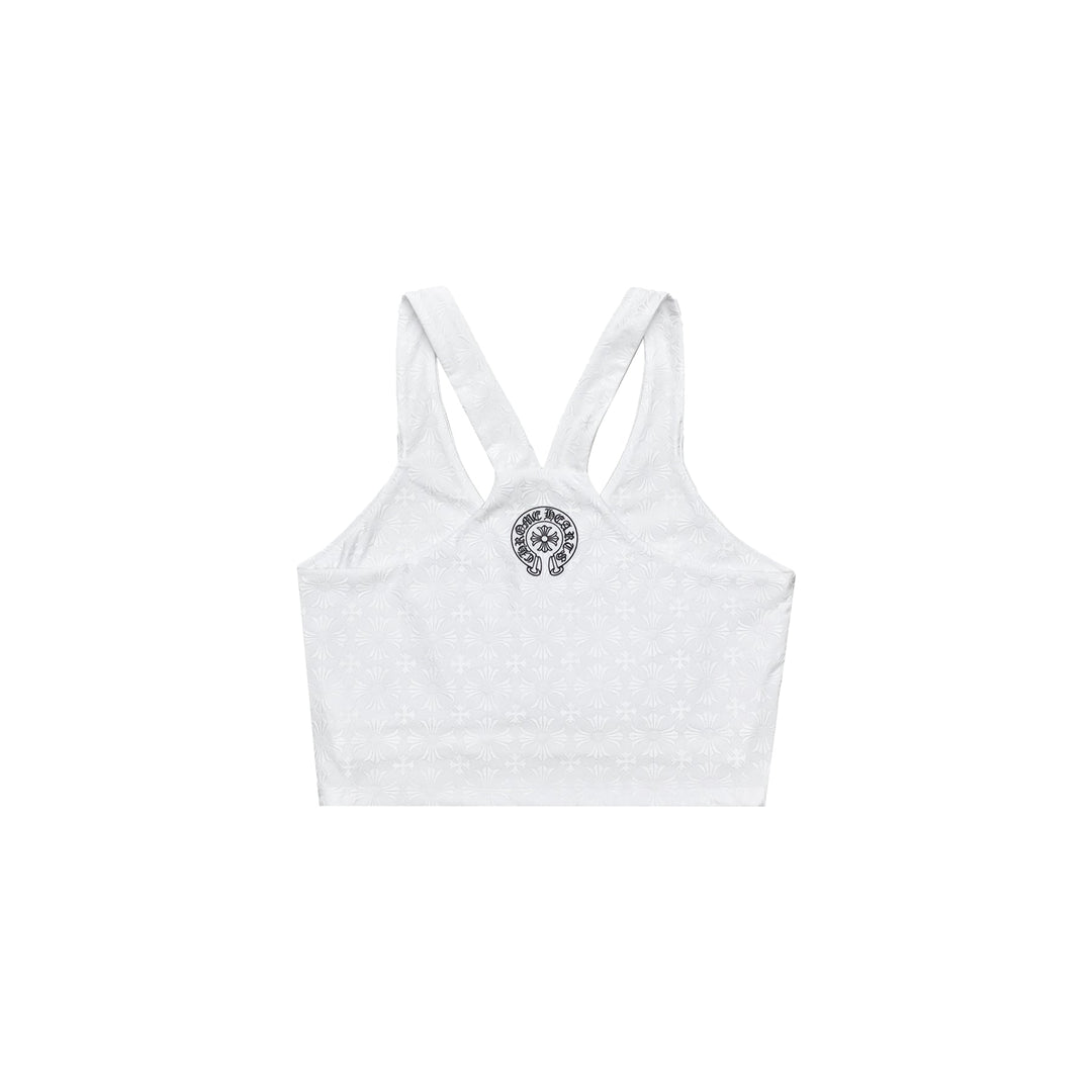 Chrome Hearts Horseshoe All - over Pattern Rib Tanktop - SHENGLI ROAD MARKET
