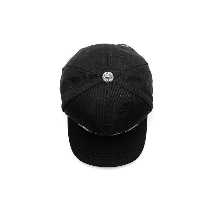 Chrome Hearts Horseshoe Black Baseball Cap - SHENGLI ROAD MARKET