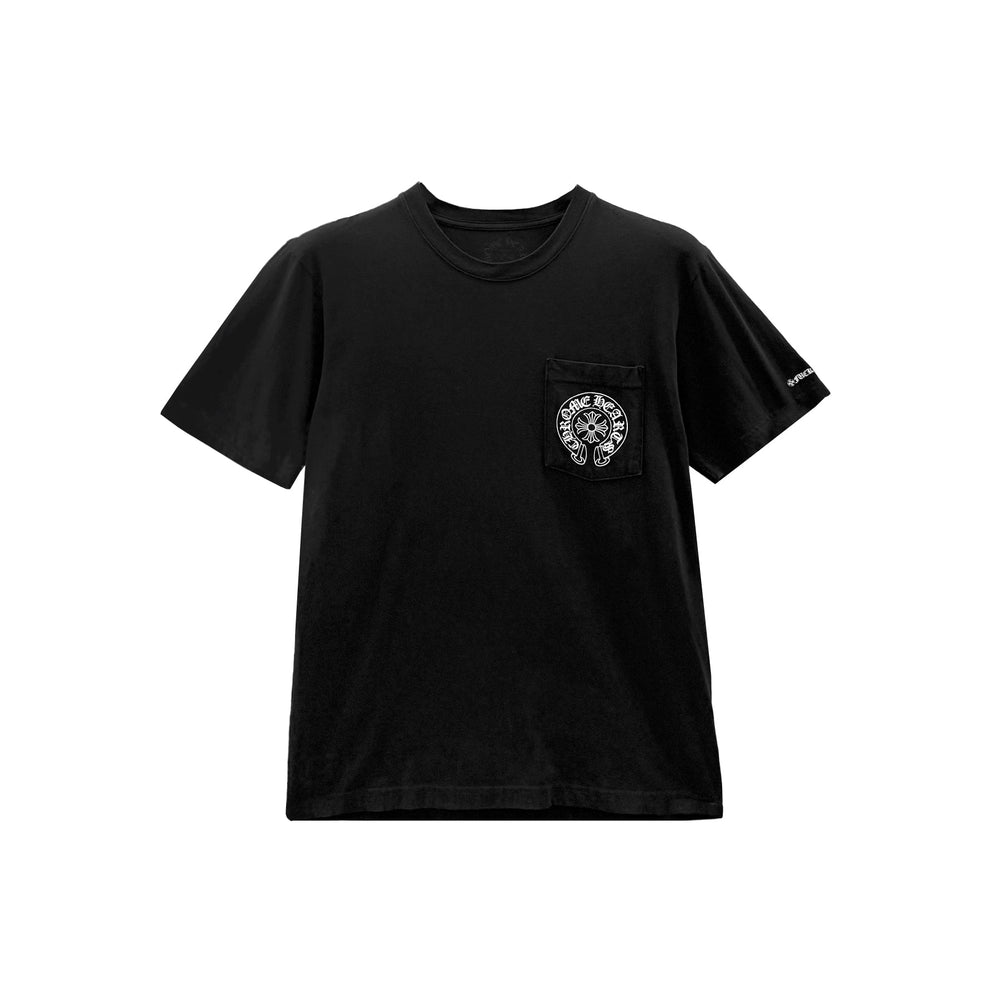 Chrome Hearts Horseshoe Black Short Sleeve Tee - SHENGLI ROAD MARKET