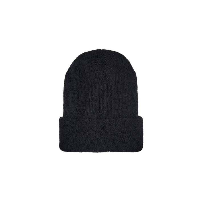 Chrome Hearts Horseshoe Embroidered Black Beanie - SHENGLI ROAD MARKET