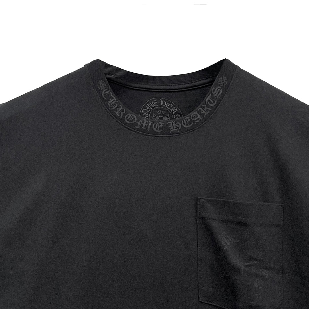 Chrome Hearts Horseshoe Gradient Script Logo Short Sleeve Tee - SHENGLI ROAD MARKET