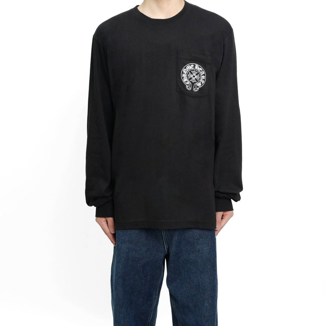 Chrome Hearts Horseshoe Logo Las Vegas Exclusive Long Sleeve Tee - SHENGLI ROAD MARKET
