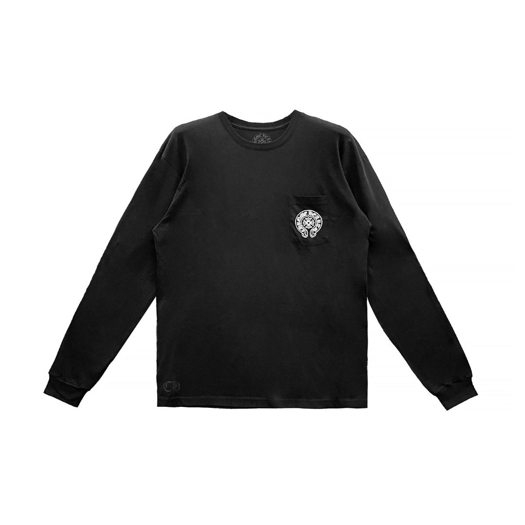 Chrome Hearts Horseshoe Logo Las Vegas Exclusive Long Sleeve Tee - SHENGLI ROAD MARKET