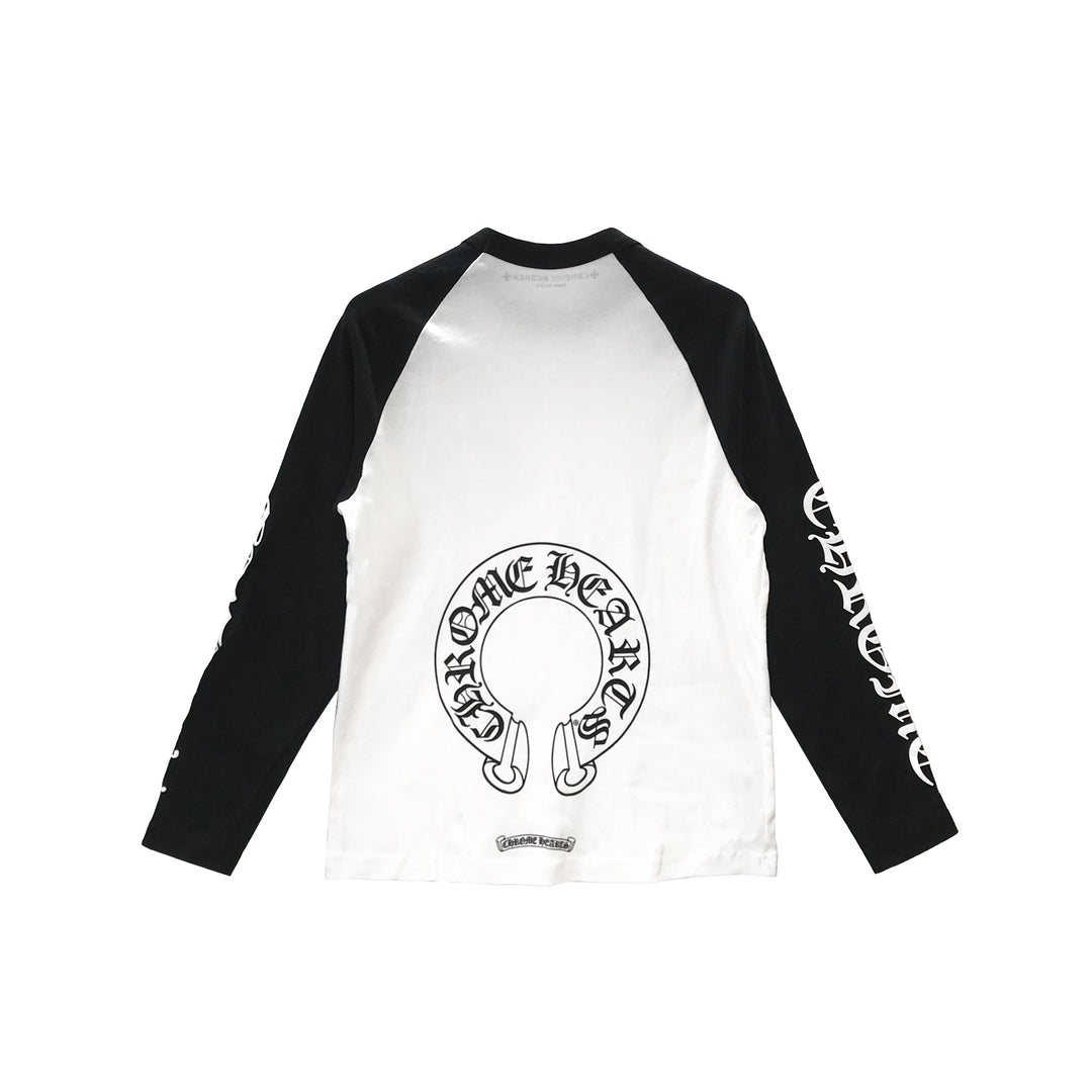 Chrome Hearts Horseshoe Logo Long Sleeve T-shirt - SHENGLI ROAD MARKET
