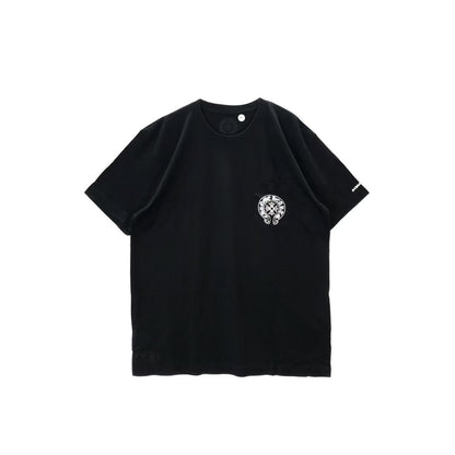 Chrome Hearts Horseshoe Logo Pocket Short Sleeve T-Shirt Tee - SHENGLI ROAD MARKET