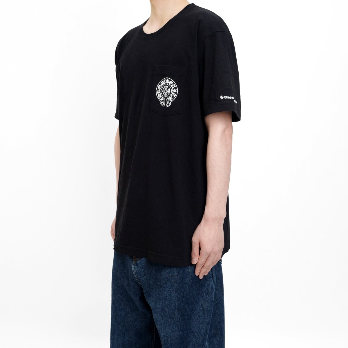 Tシャツ・カットソー CHROME HEARTS Horseshoe Tee Chrome Hearts Horseshoe Logo Pocket T-Shirt Tee - SRM