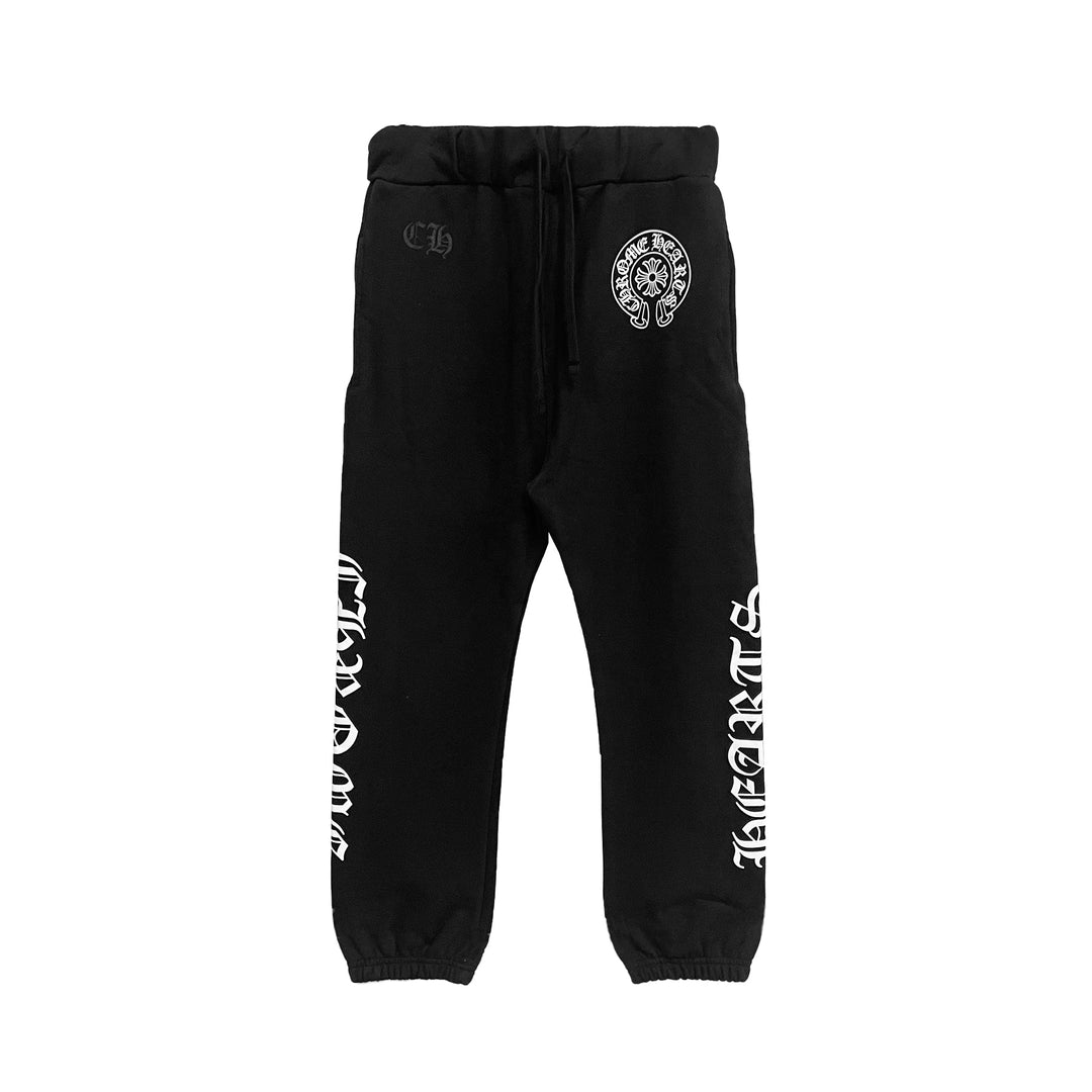 Chrome Hearts Horseshoe Script Sweatpants - SHENGLI ROAD MARKET