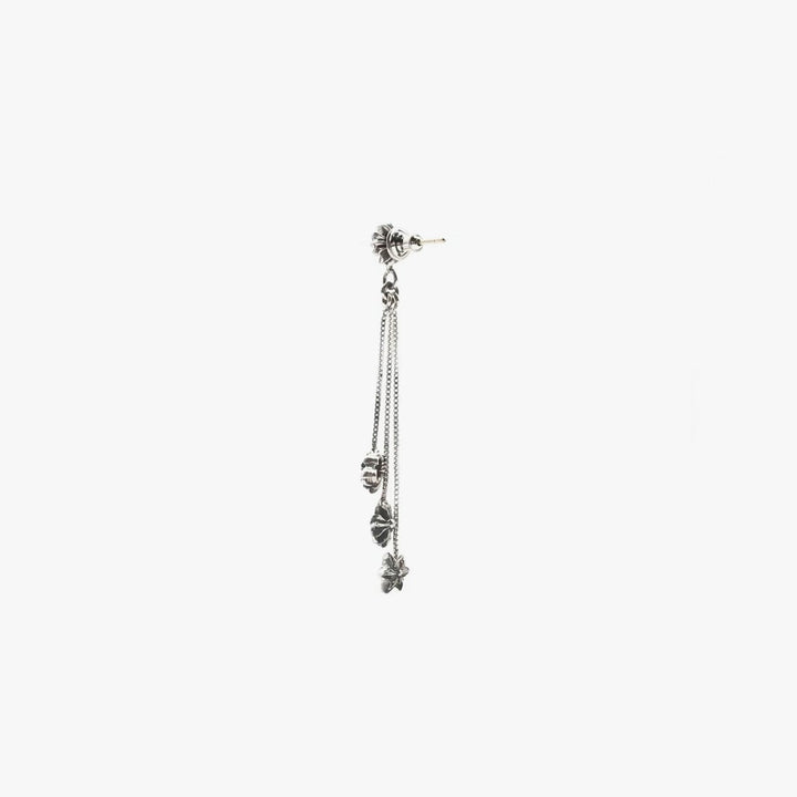 Chrome Hearts JOJO Silver Earring Drop - SHENGLI ROAD MARKET