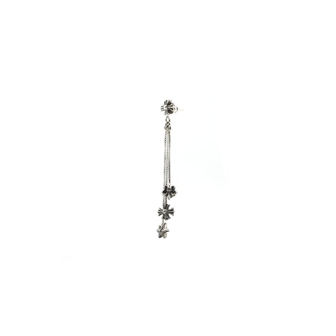 Chrome Hearts JOJO Silver Earring Drop - SHENGLI ROAD MARKET