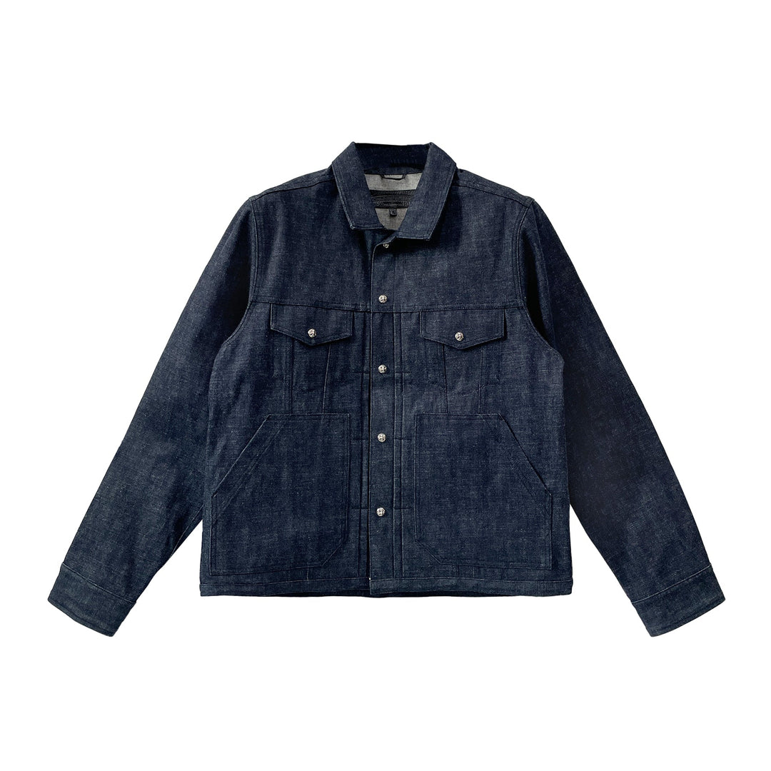 Chrome Hearts KS Selvedge Button up Denim Jacket - SHENGLI ROAD MARKET
