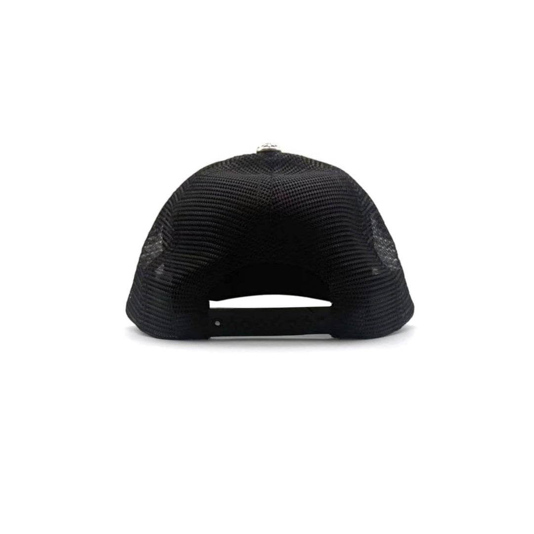 Chrome Hearts Las Vegas CH Logo Black Baseball Cap - SHENGLI ROAD MARKET