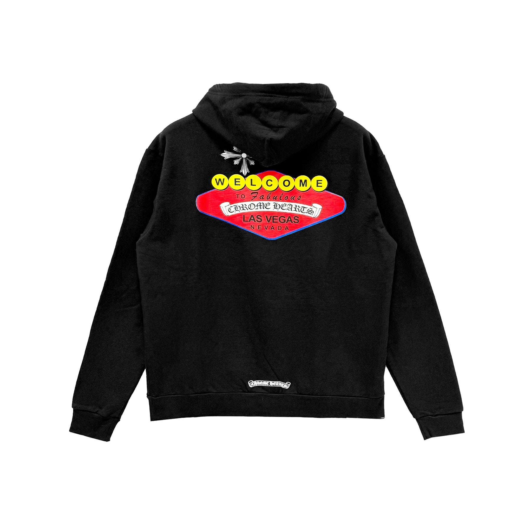 Chrome Hearts Las Vegas Exclusive Black Pullover Hoodie - SRM
