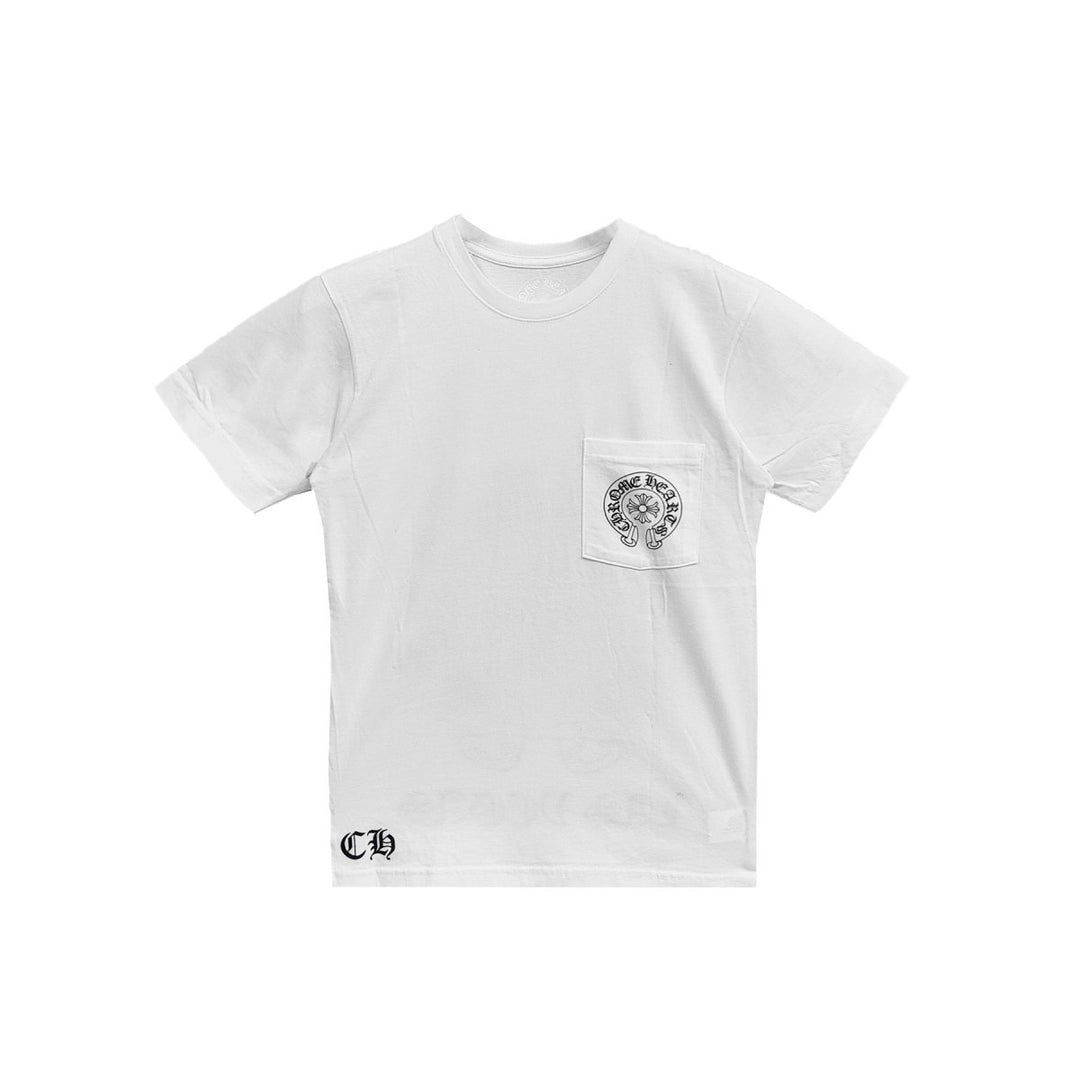 Chrome Hearts Las Vegas Exclusive Horseshoe Logo Short Sleeve T-shirt - SHENGLI ROAD MARKET