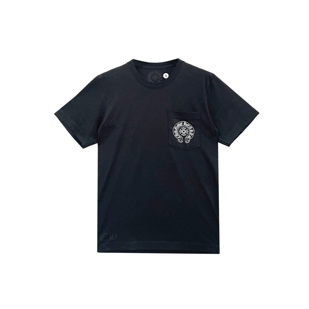 Chrome Hearts Las Vegas Exclusive Horseshoe Logo Short Sleeve T-shirt - SHENGLI ROAD MARKET