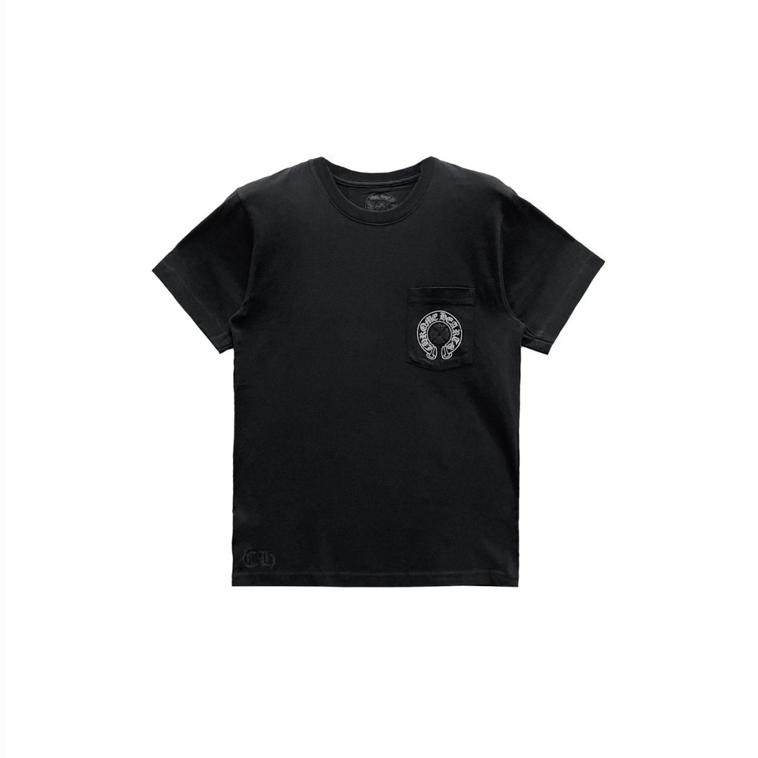 Chrome Hearts Las Vegas Exclusive Horseshoe Logo Short Sleeve T-Shirt Tee - SHENGLI ROAD MARKET