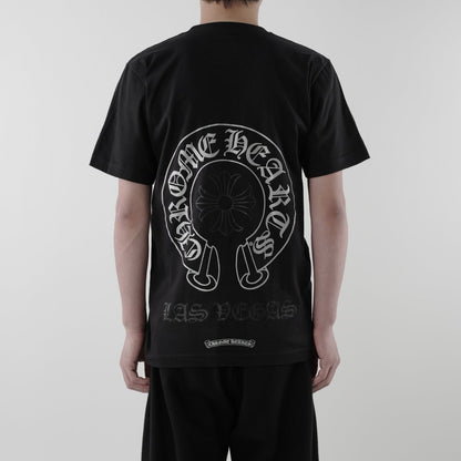 Chrome Hearts Las Vegas Exclusive Horseshoe Logo Short Sleeve T-Shirt Tee - SHENGLI ROAD MARKET