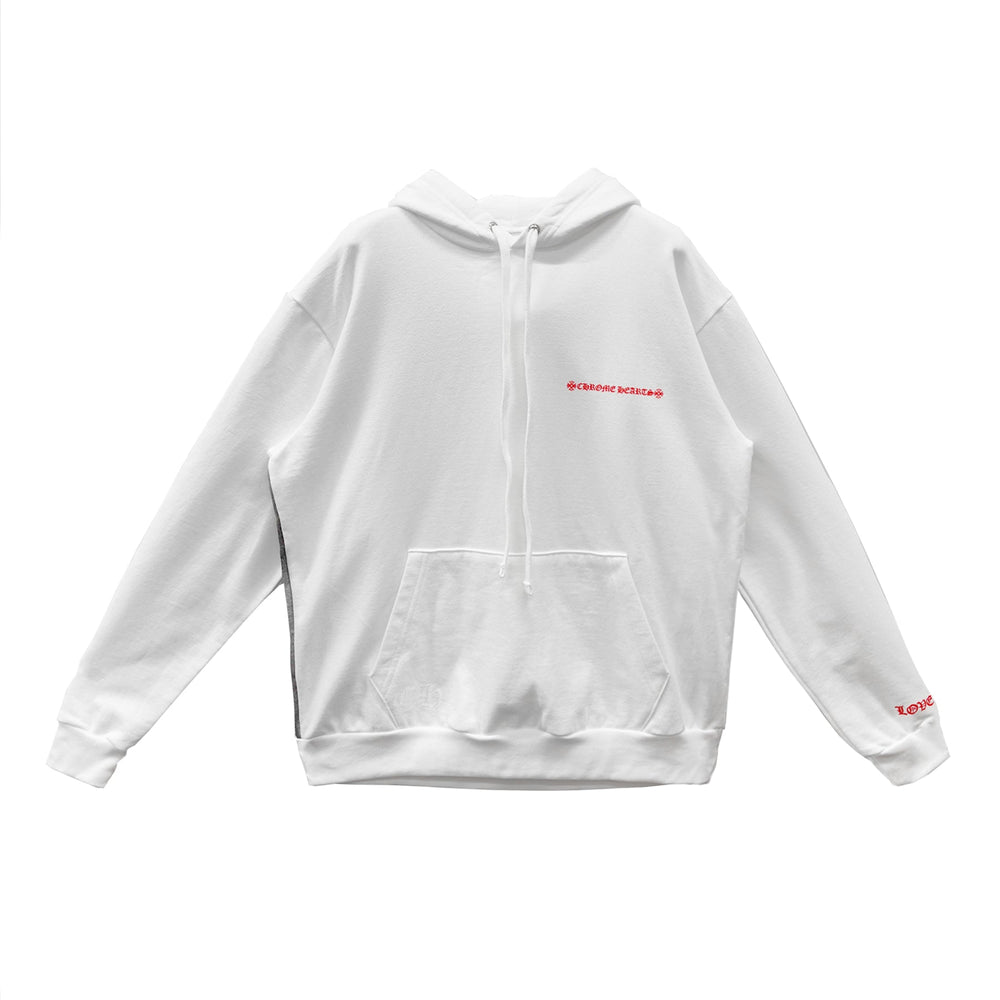 Chrome Hearts Laurie Lynn Stark "Love You" Portrait Red Letter Hoodie - SHENGLI ROAD MARKET