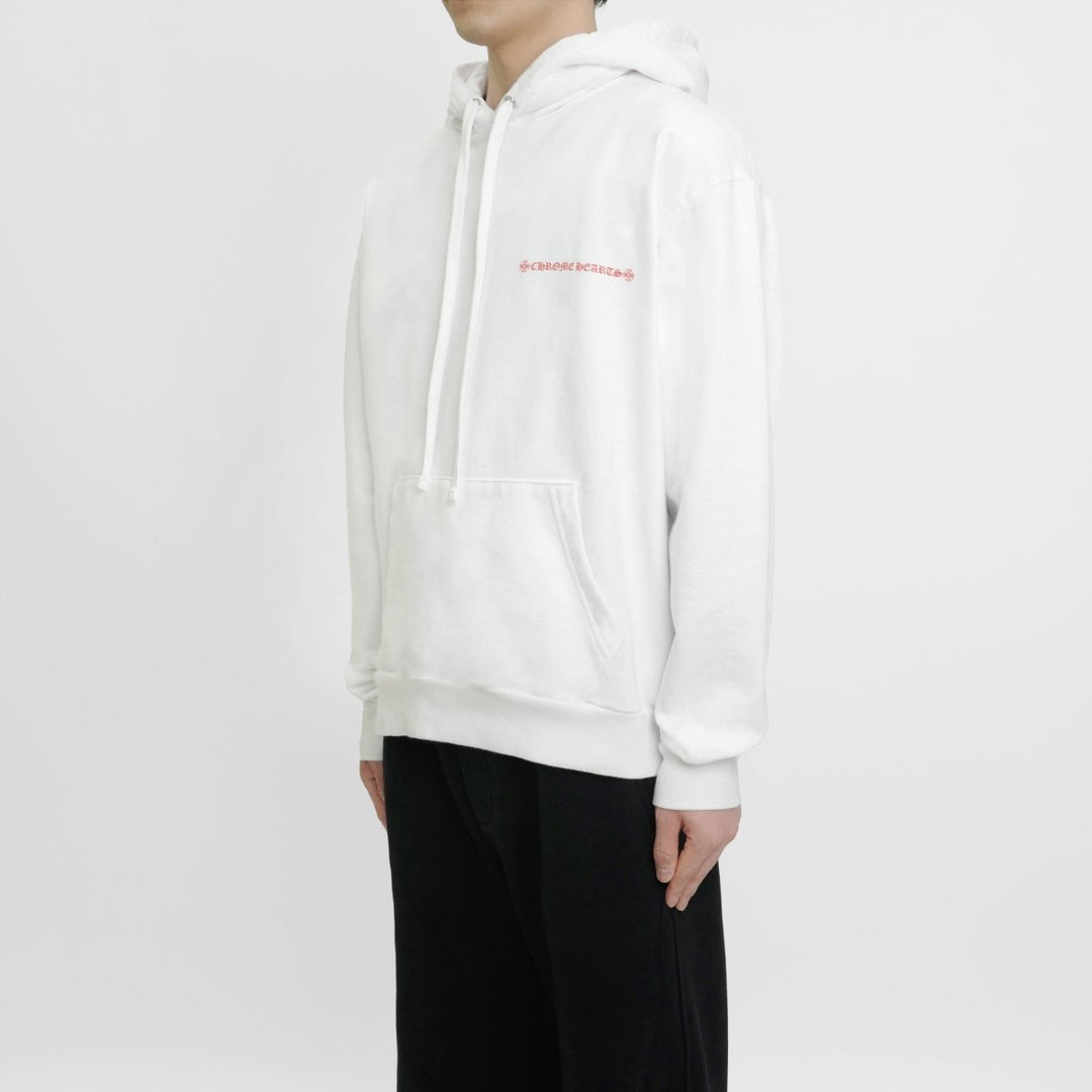 Chrome Hearts Laurie Lynn Stark "Love You" Portrait Red Letter Hoodie - SHENGLI ROAD MARKET