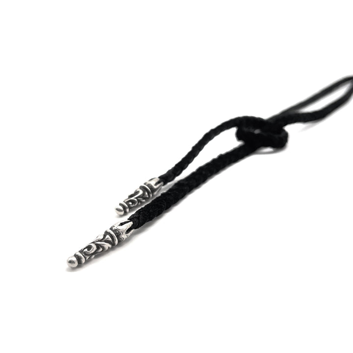 Chrome Hearts Leather Braids Chain Necklace - SHENGLI ROAD MARKET