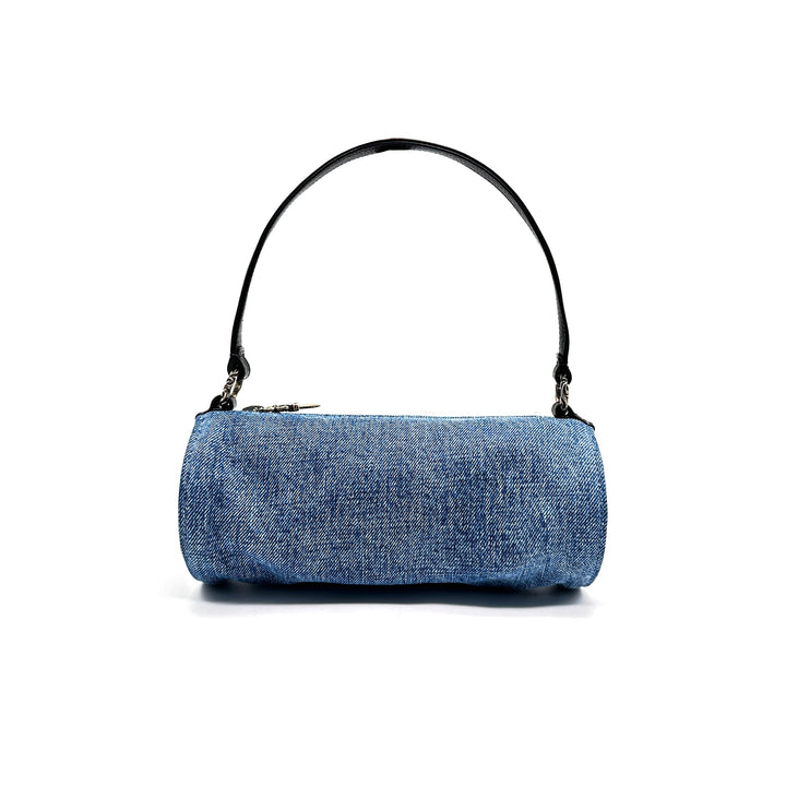 Chrome Hearts Leather Cross Patch Denim Grinds Mini Handbag - SHENGLI ROAD MARKET