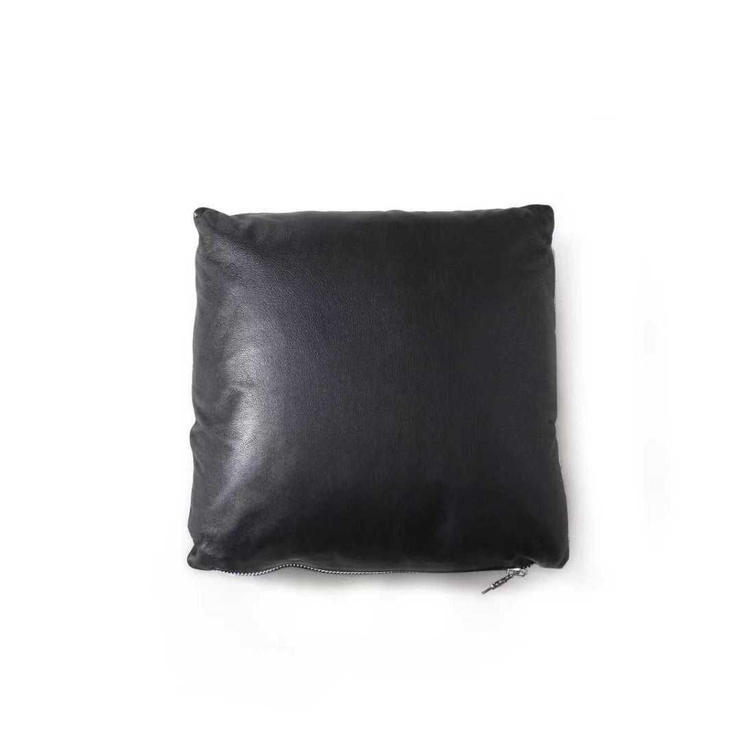 Chrome Hearts Leather Cross Patch Pillow - SHENGLI ROAD MARKET