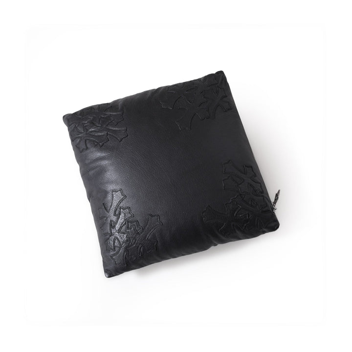 Chrome Hearts Leather Cross Patch Pillow - SHENGLI ROAD MARKET