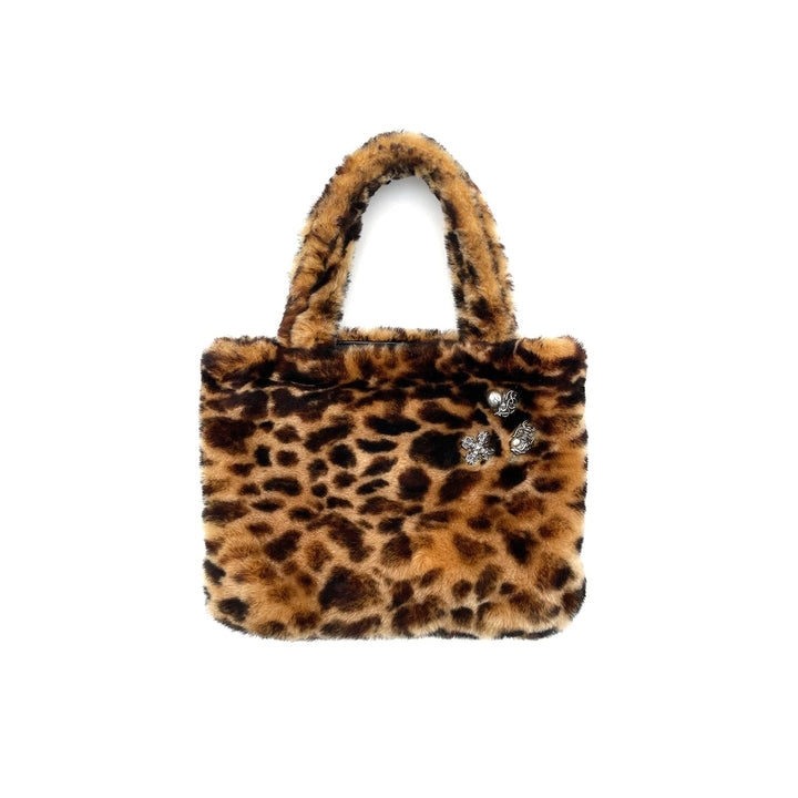 Chrome Hearts Leopard Fur Pendant Mini Tote Bag - SHENGLI ROAD MARKET