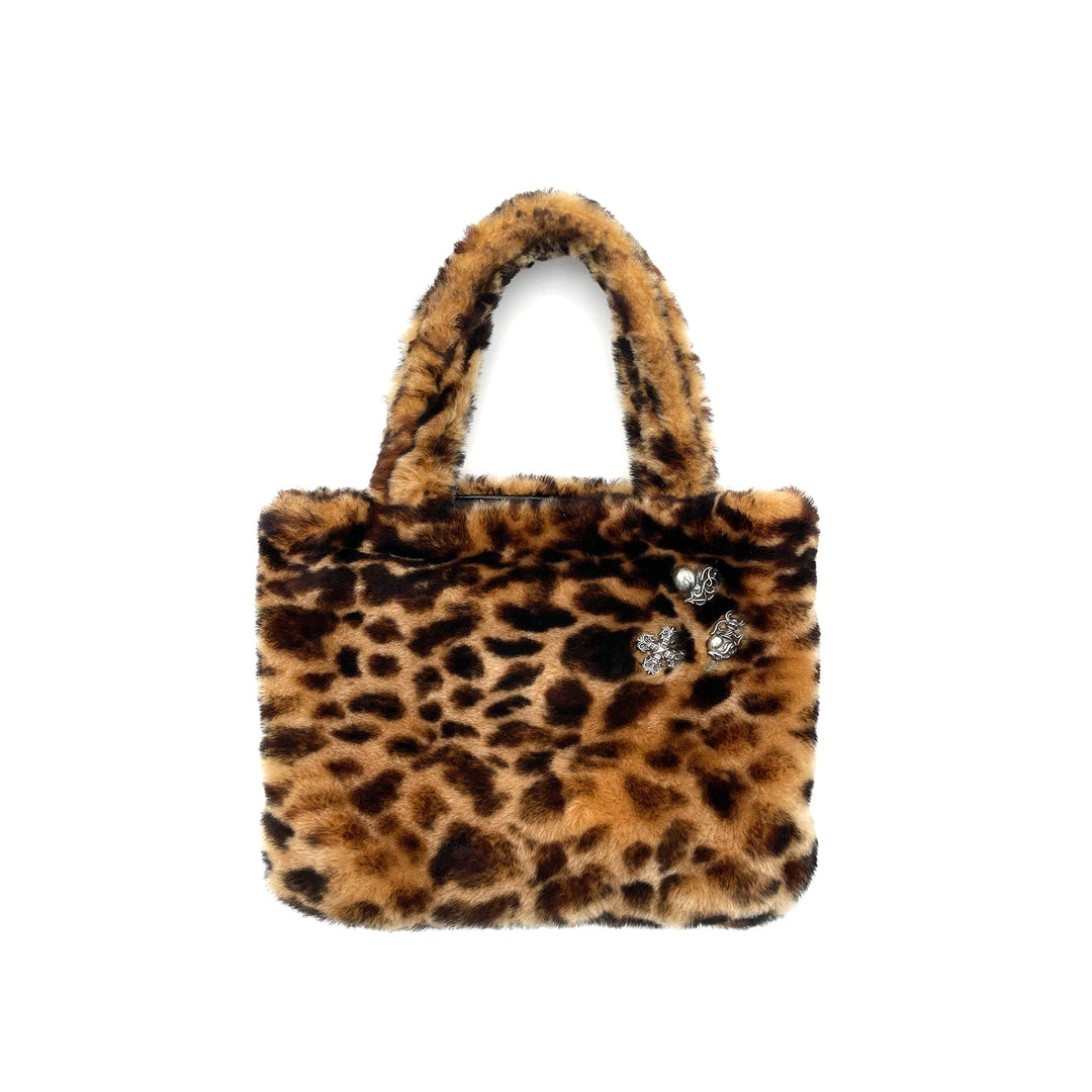 Chrome Hearts Leopard Fur Pendant Mini Tote Bag - SHENGLI ROAD MARKET