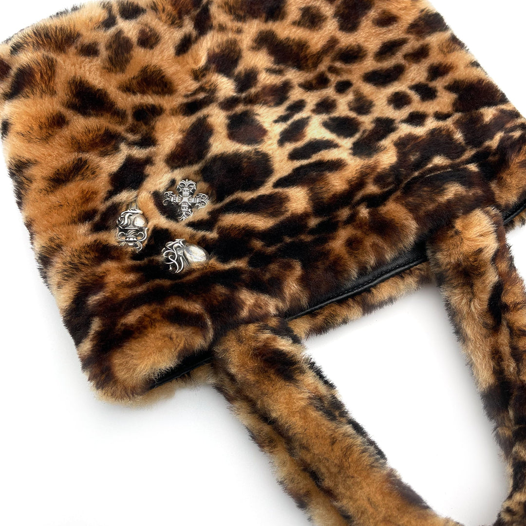 Chrome Hearts Leopard Fur Pendant Mini Tote Bag - SHENGLI ROAD MARKET