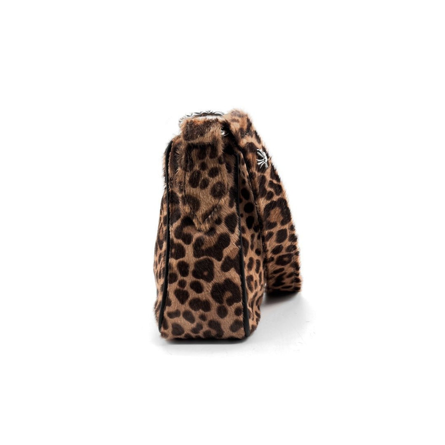 Chrome Hearts Dagger Leopard Pony Hair Chicken Nugget Bag - SRM