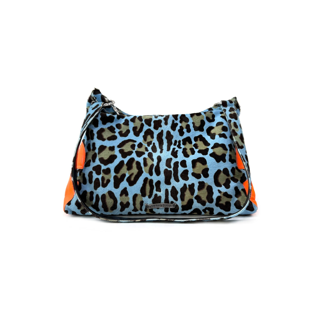 Chrome Hearts Leopard Pony Hair Silver Cross Lyon Bag - SHENGLI ROAD MARKET