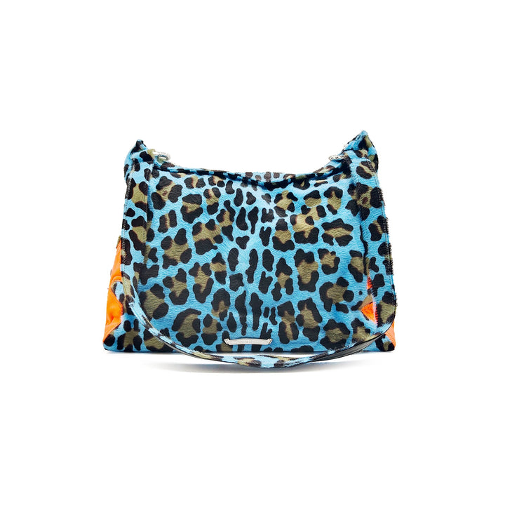 Chrome Hearts Leopard Pony Hair Silver Cross Lyon Bag - SHENGLI ROAD MARKET