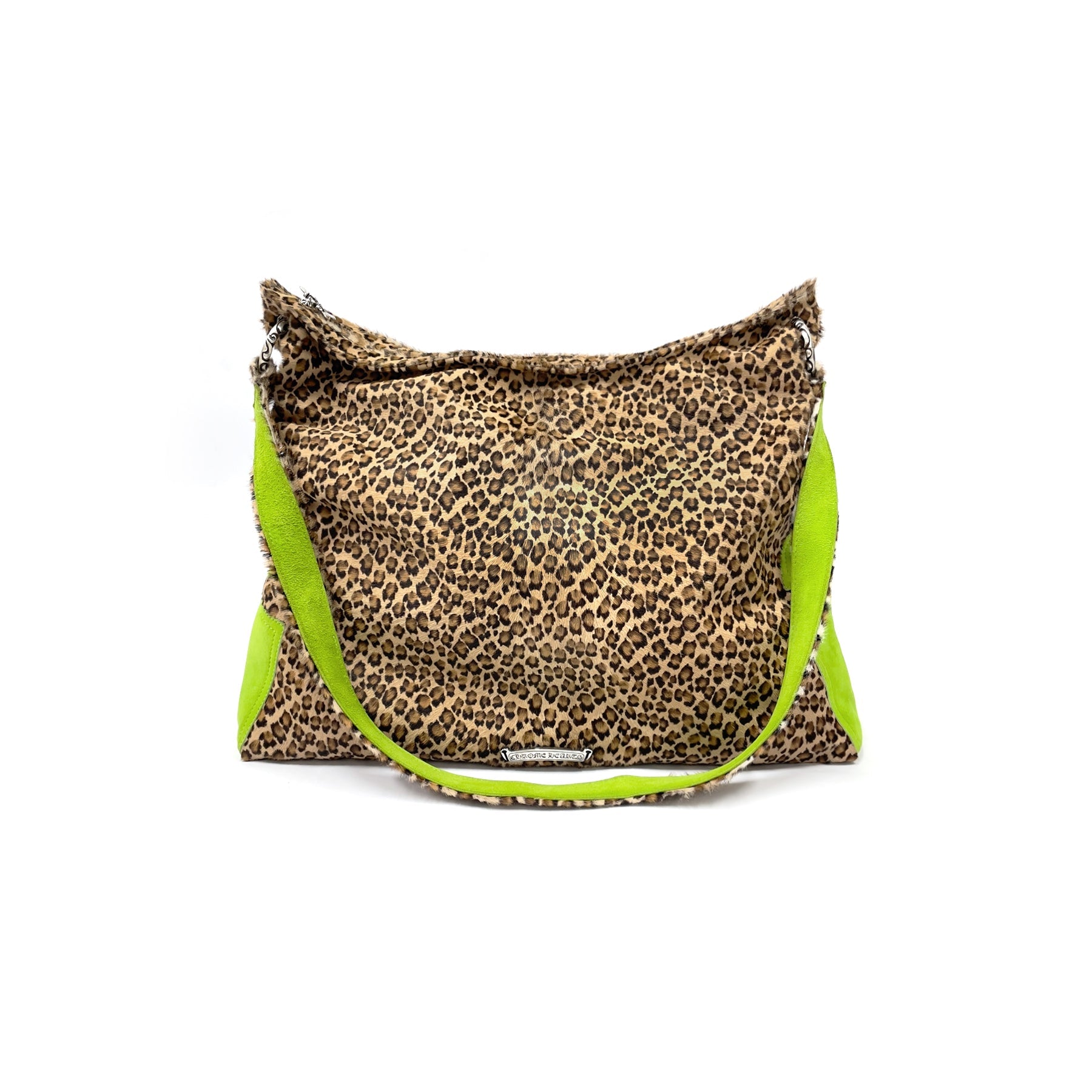 Chrome Hearts Leopard Silver Cross Patch Lyon Bag - SRM – SHENGLI