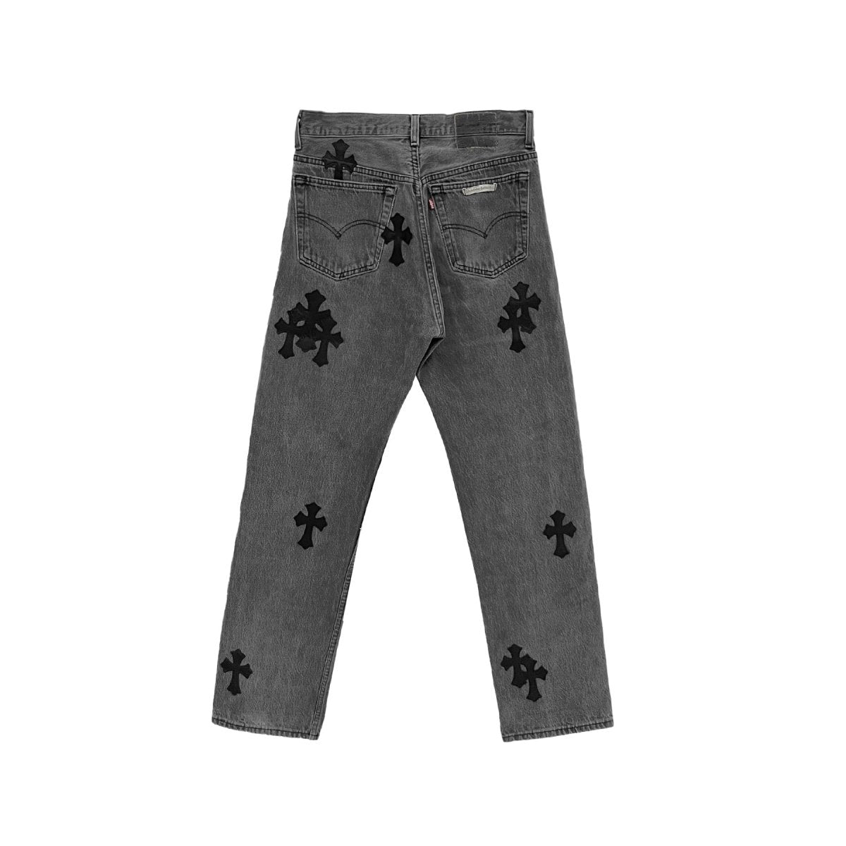 パンツ Levi's 501 crush grunge black denim y2k Levi's ジーンズ 「ヴィンテージ古着」Y2K LEVI'S 501 ブラック