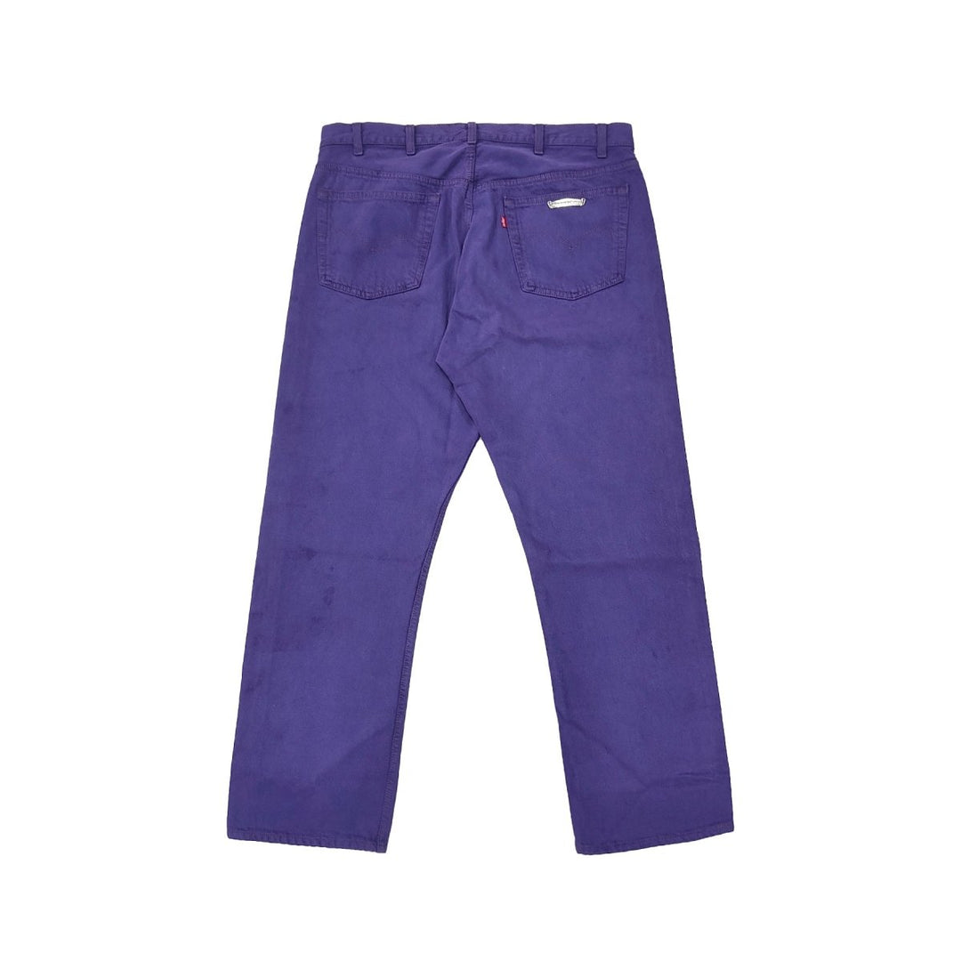 Chrome Hearts Levi's 501 Purple Dyed Vintage Jeans - SHENGLI ROAD MARKET