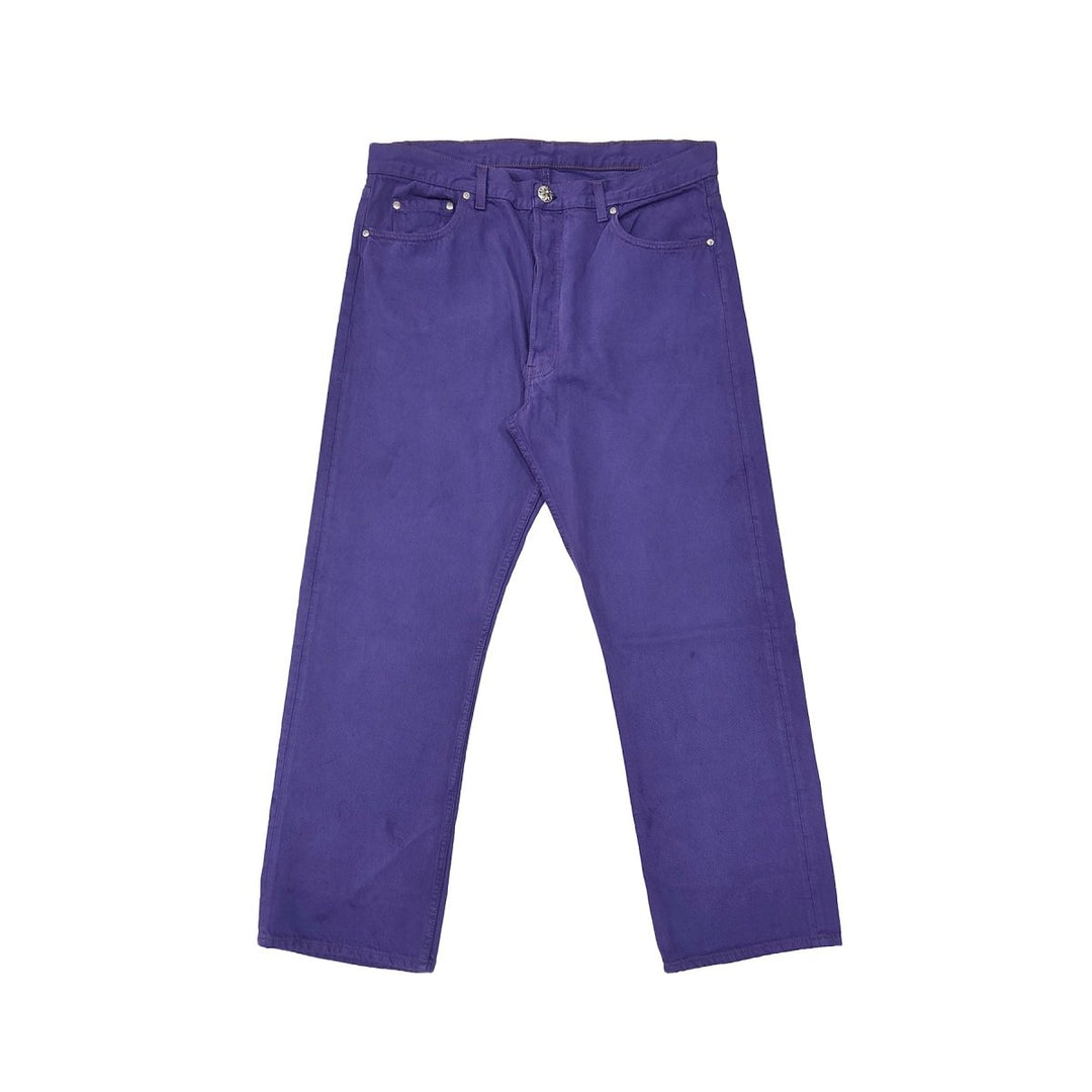 Chrome Hearts Levi's 501 Purple Dyed Vintage Jeans - SHENGLI ROAD MARKET