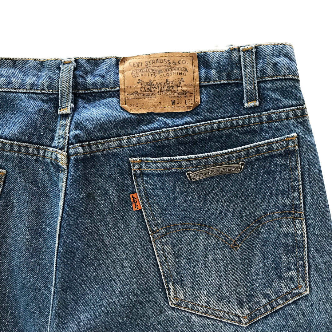 Chrome Hearts Levi's 517 Cross Patch Washed Denim Jeans - SHENGLI ROAD MARKET