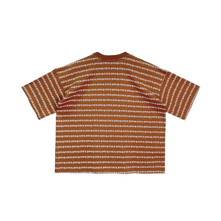 크롬하츠 스트라이프 남성용 반팔 티셔츠