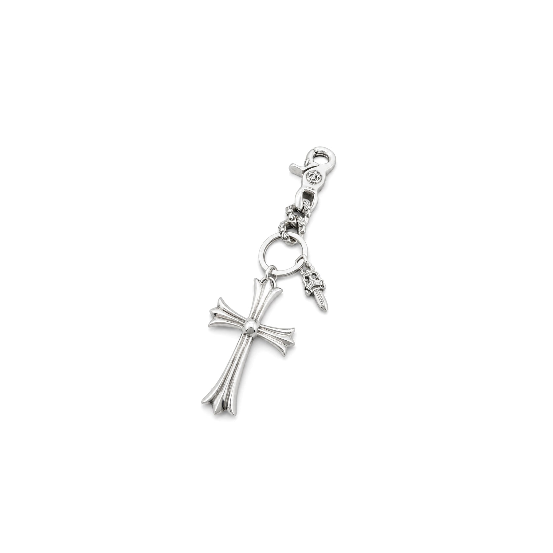アクセサリー chr Chrome Hearts Lobster Clip Fancy Cross Keychain - SRM – SHENGLI