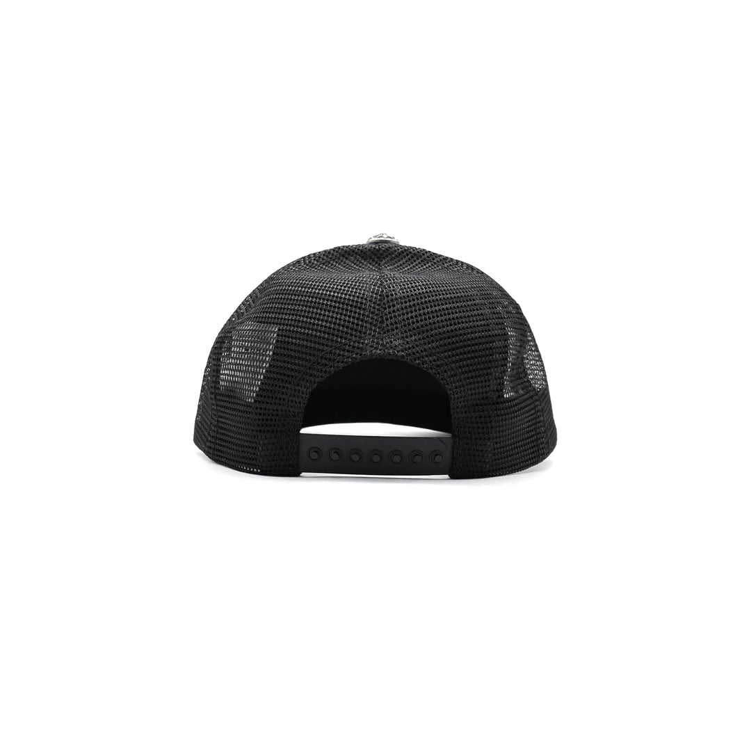 Chrome Hearts London CH Embroidered Patch Black Baseball Cap - SHENGLI ROAD MARKET