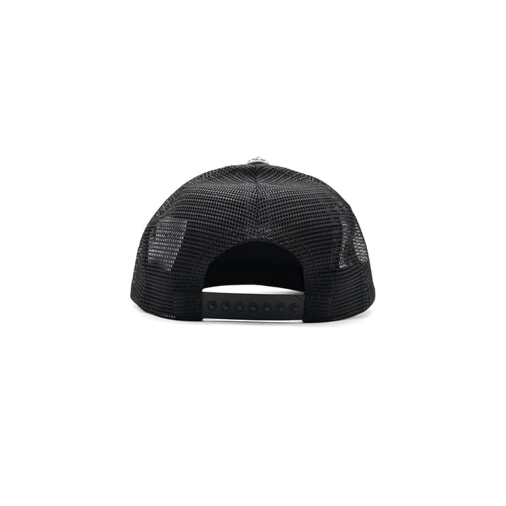 Chrome Hearts London CH Embroidered Patch Black Baseball Cap - SHENGLI ROAD MARKET