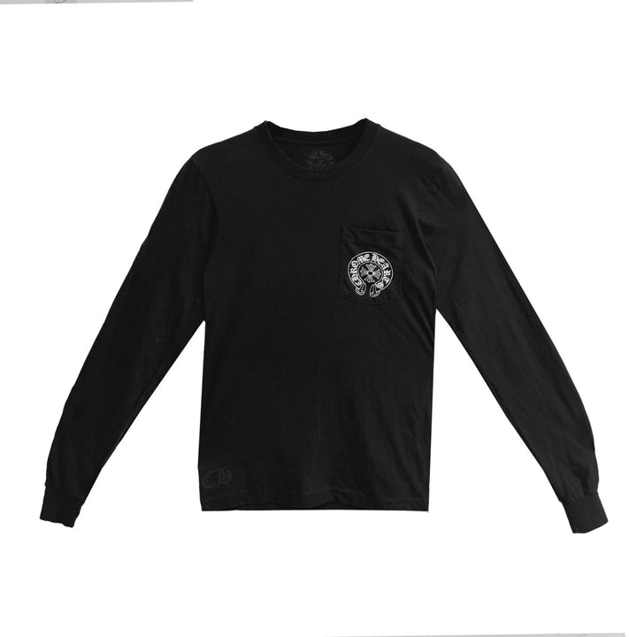 Chrome Hearts London Exclusive Horseshoe Long Sleeve T-Shirt Tee - SHENGLI ROAD MARKET