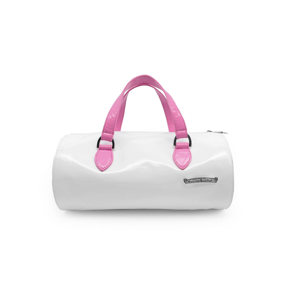 Chrome Hearts London Exclusive White&Pink Patent Leather Mini Duffle Bag - SHENGLI ROAD MARKET