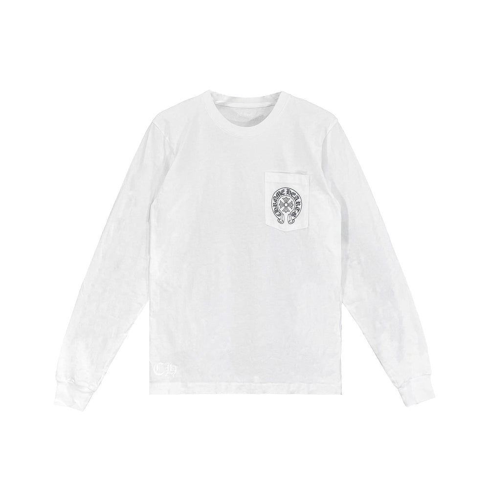 Chrome Hearts Los Angeles Exclusive Horseshoe Logo Long Sleeve T-shirt - SHENGLI ROAD MARKET