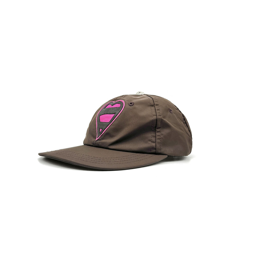 Chrome Hearts Love Brown Nylon Cap - SHENGLI ROAD MARKET