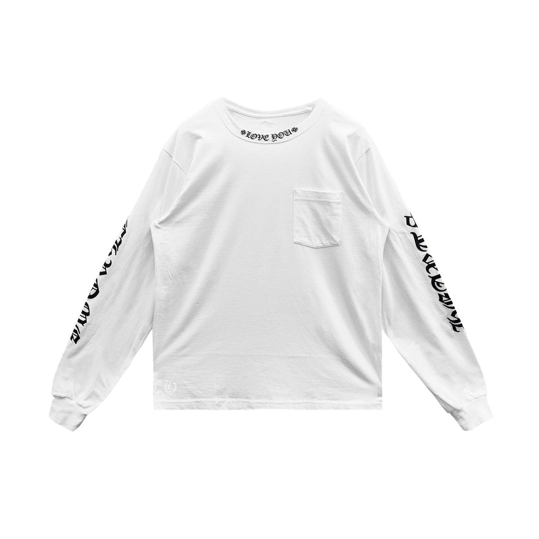 Chrome Hearts LOVE ME Long Sleeve T-Shirt Tee - SHENGLI ROAD MARKET