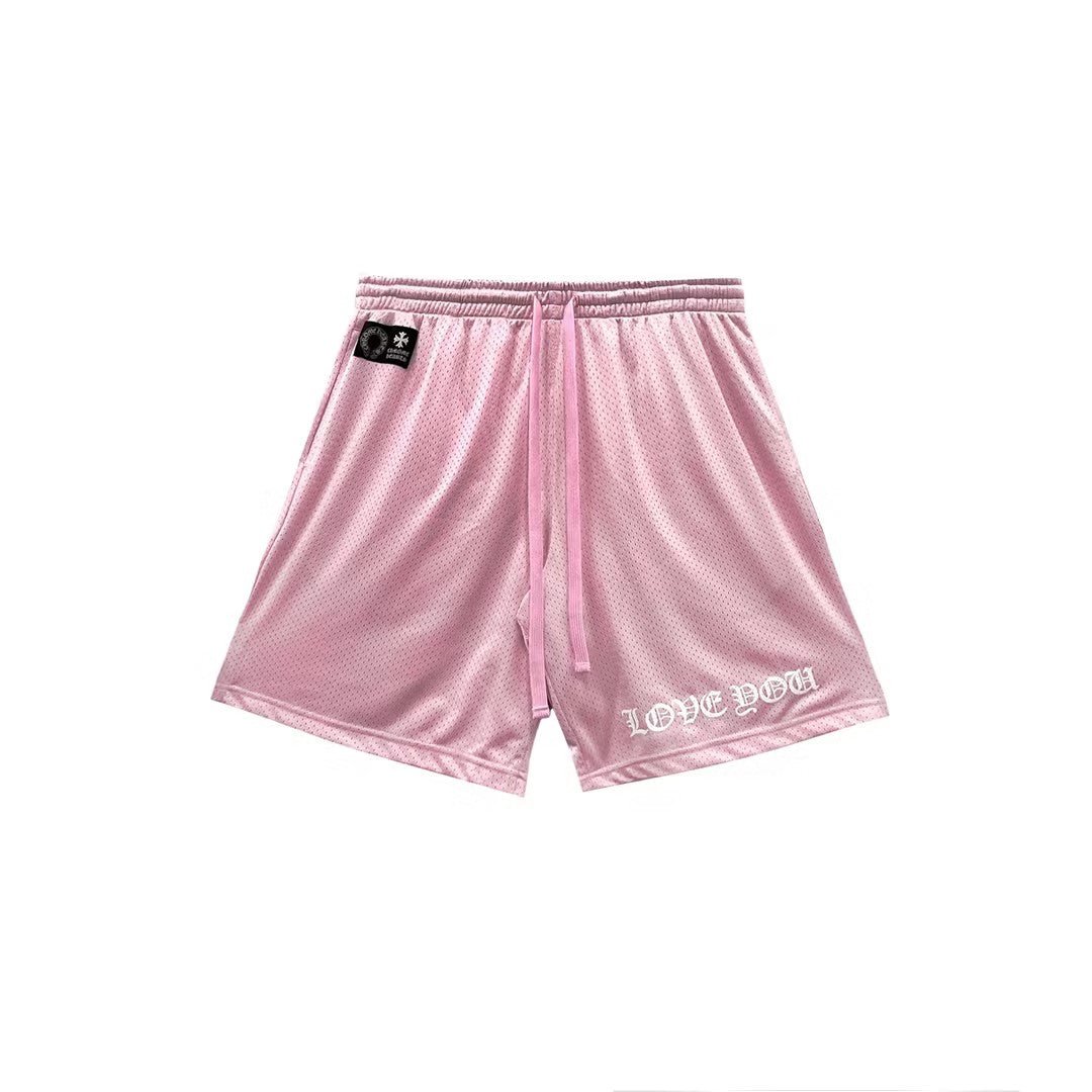 Chrome Hearts LOVE U Mesh Ice Hockey Suit Shorts - SHENGLI ROAD MARKET